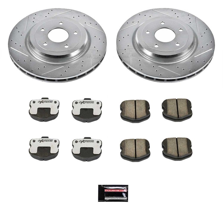 Z26 Brake Pads & Rotor Kit for Street