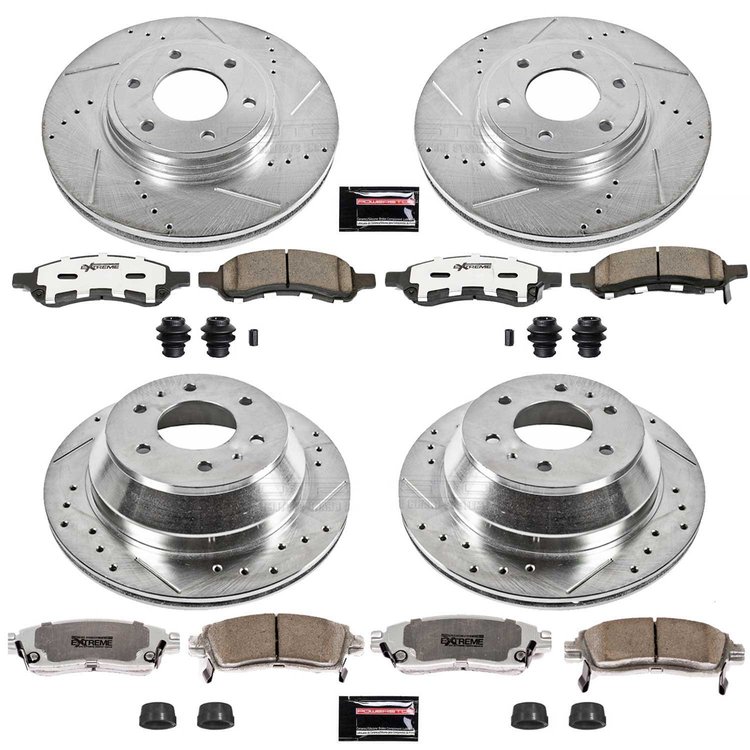 Z26 Brake Pads & Rotor Kit for Street