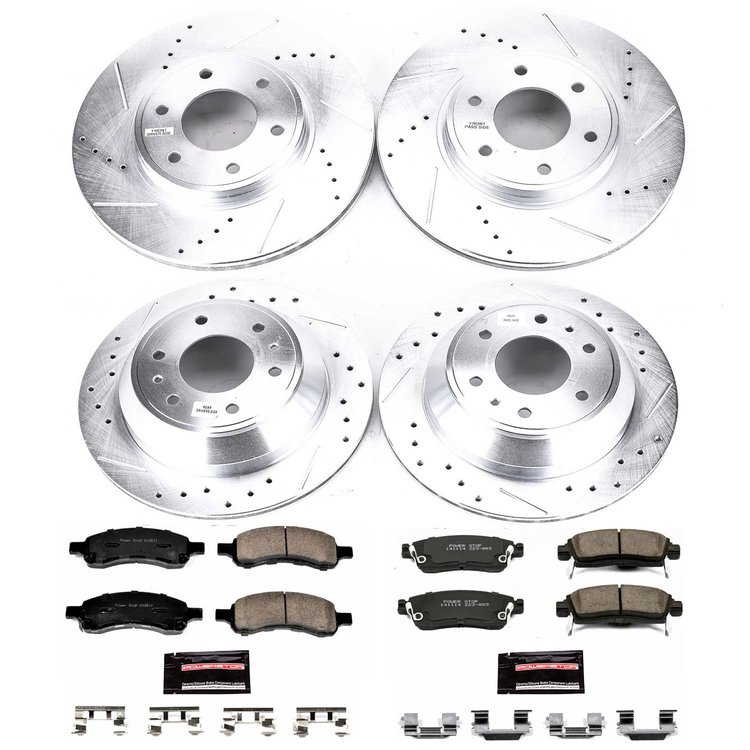 High Performance Brake Pads & Rotor Kit