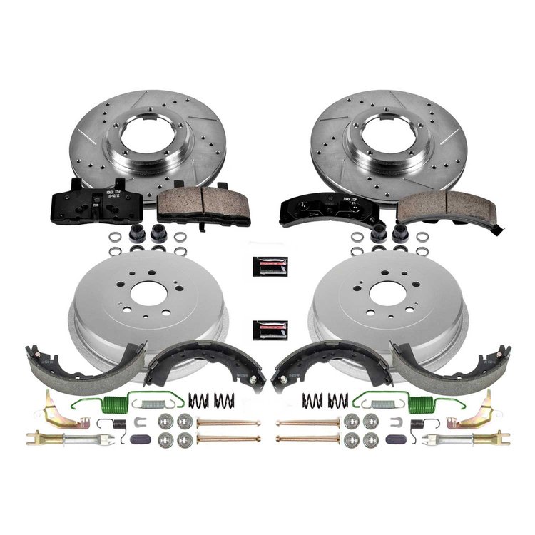 Z23 Evolution Front and Rear Brake Kit for 1995-2004 Toyota Tacoma