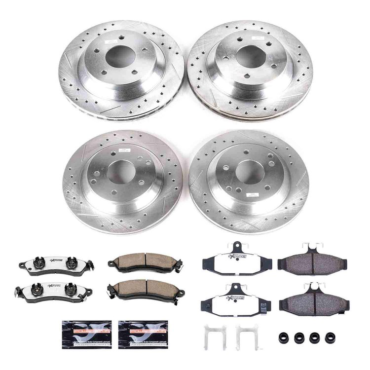 Z26 Brake Pads & Rotor Kit for Street