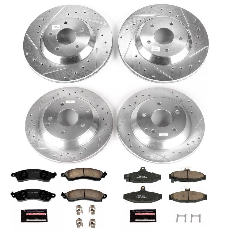 High Performance Brake Pads & Rotor Kit
