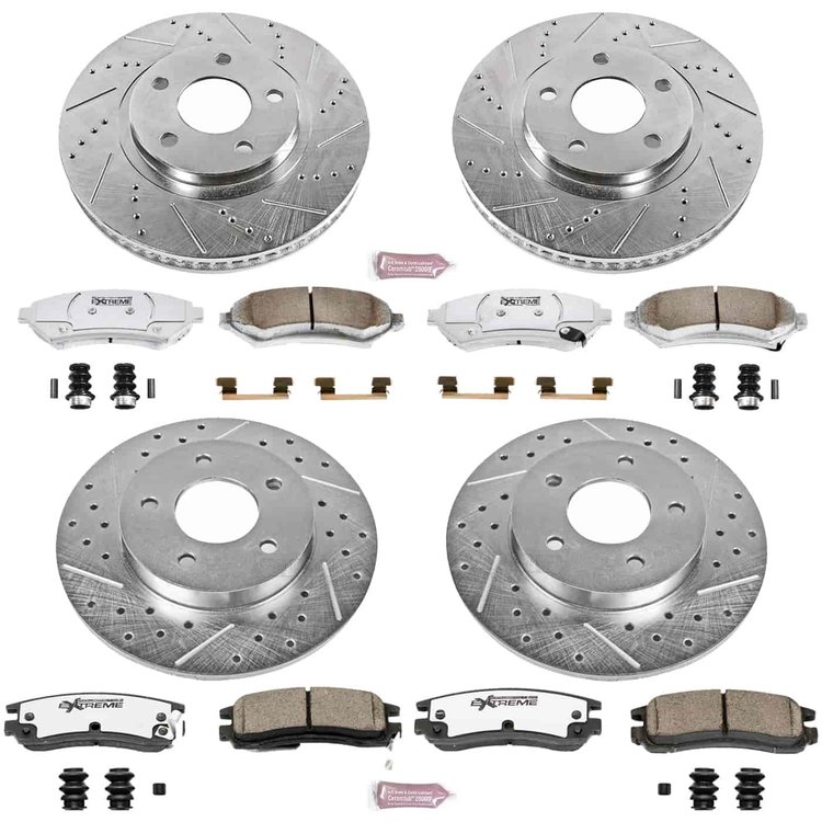 Z26 Brake Pads & Rotor Kit for Street