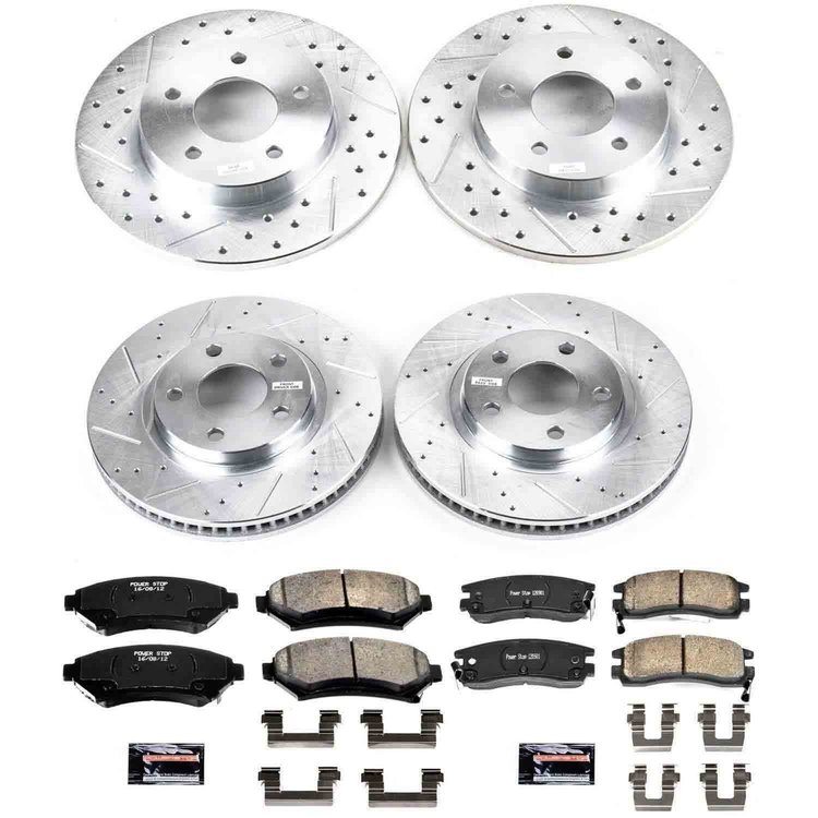 High Performance Brake Pads & Rotor Kit