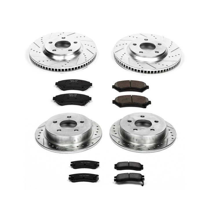 High Performance Brake Pads & Rotor Kit