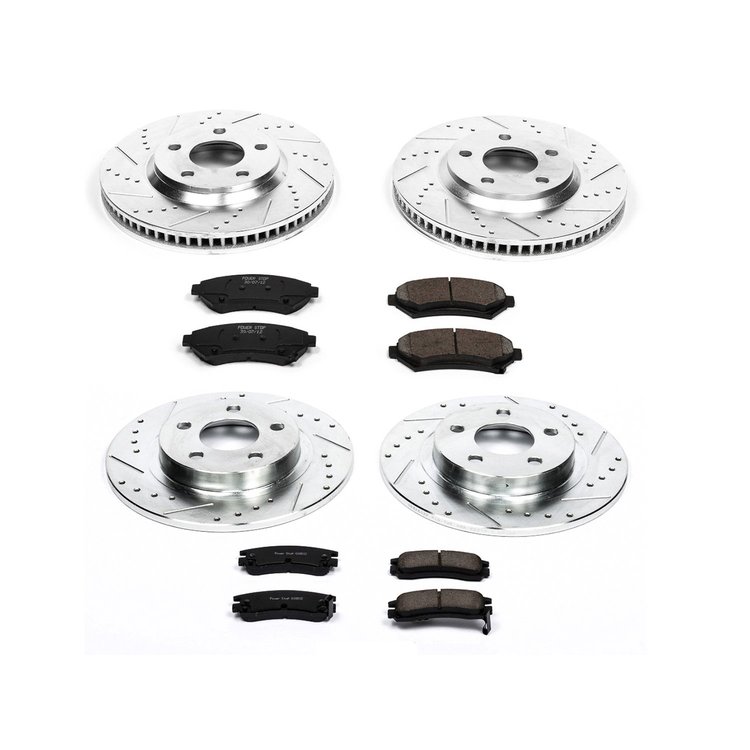 High Performance Brake Pads & Rotor Kit