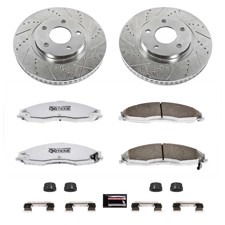 Z26 Brake Pads & Rotor Kit for Street
