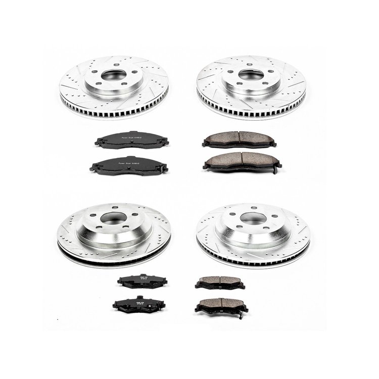 High Performance Brake Pads & Rotor Kit