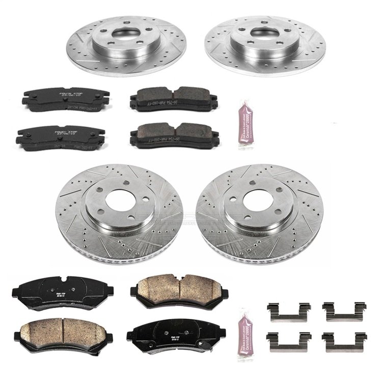 High Performance Brake Pads & Rotor Kit