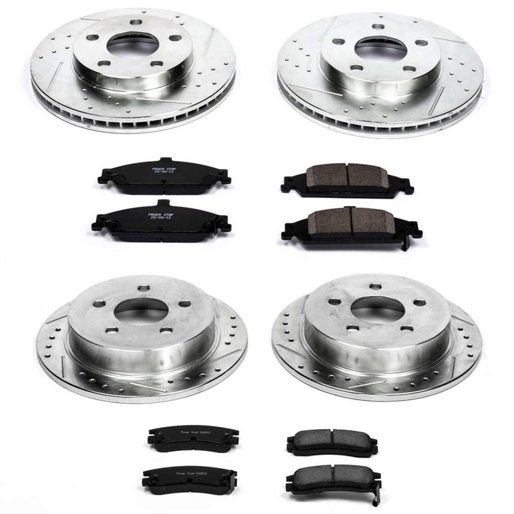 High Performance Brake Pads & Rotor Kit