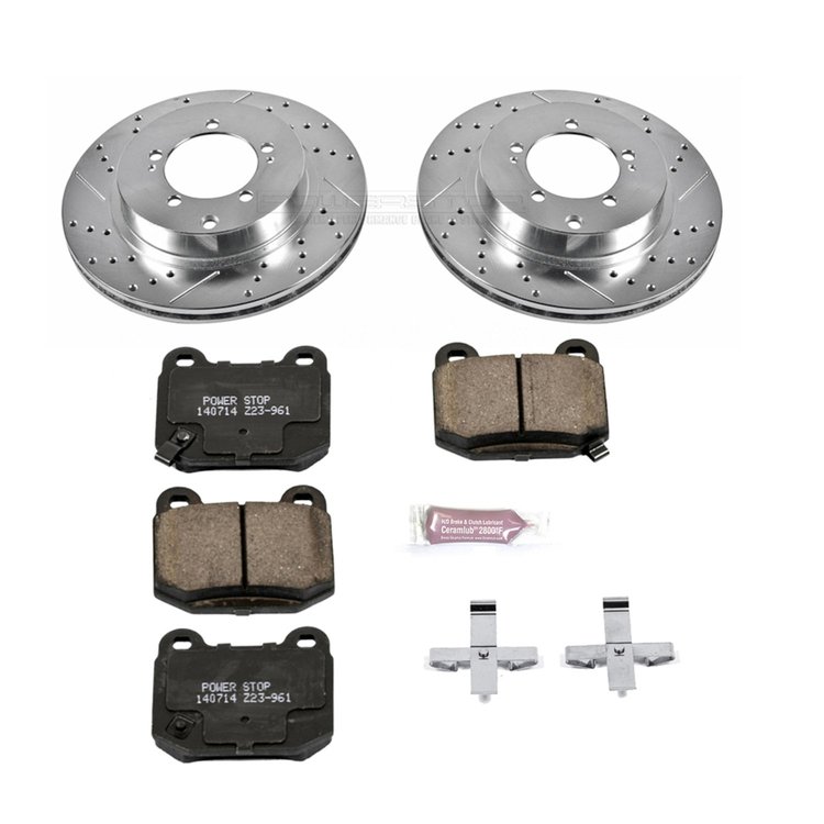 Z23 Rear Brake Pads & Rotor Kit