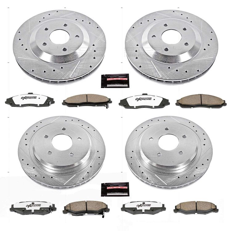 Z26 Brake Pads & Rotor Kit for Street