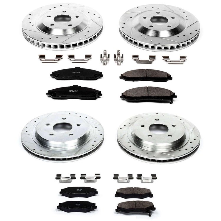 High Performance Brake Pads & Rotor Kit