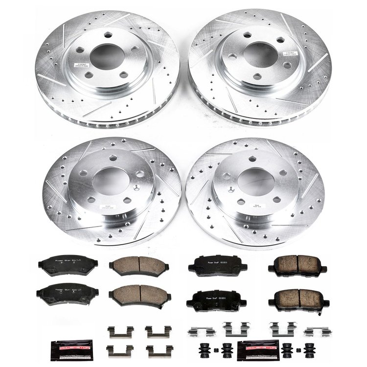 High Performance Brake Pads & Rotor Kit
