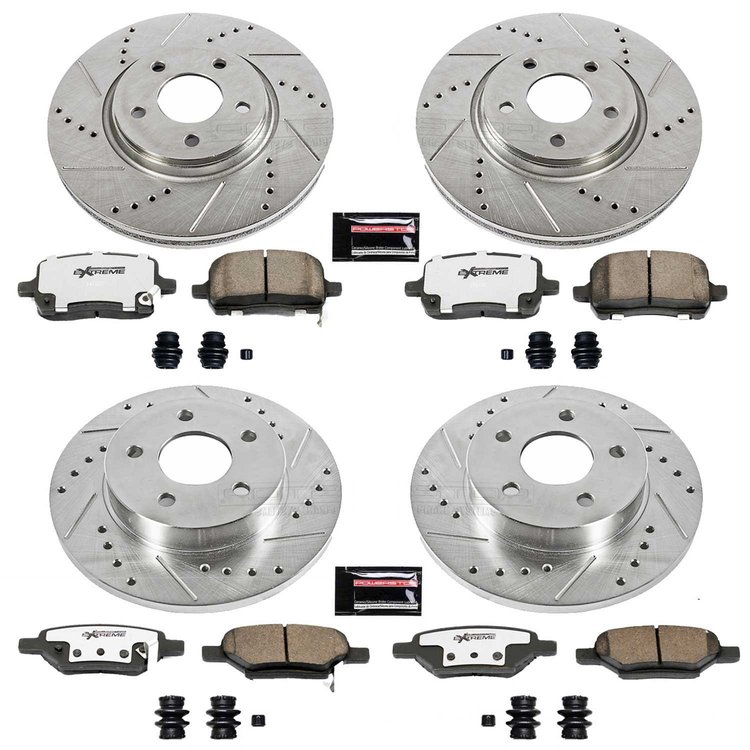 Z26 Brake Pads & Rotor Kit for Street