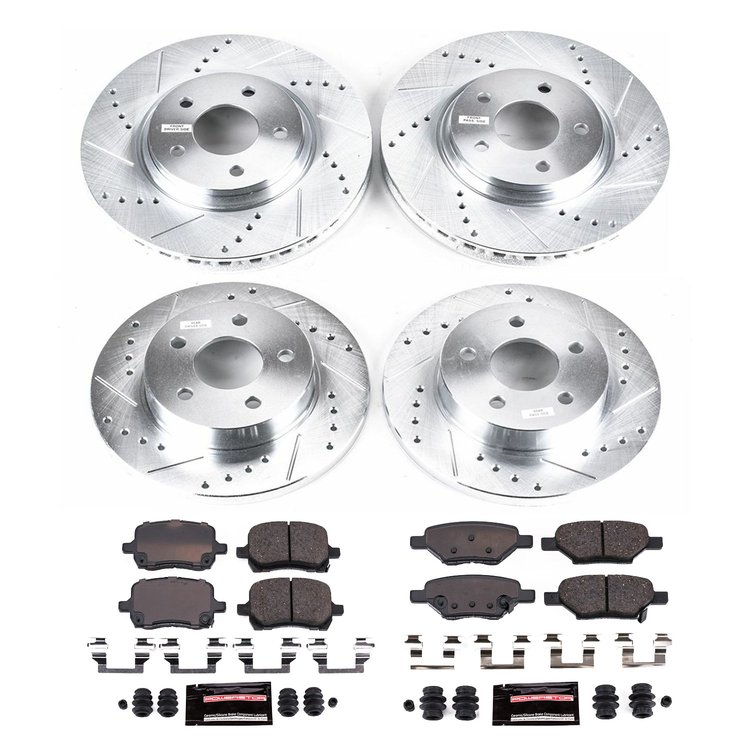 High Performance Brake Pads & Rotor Kit