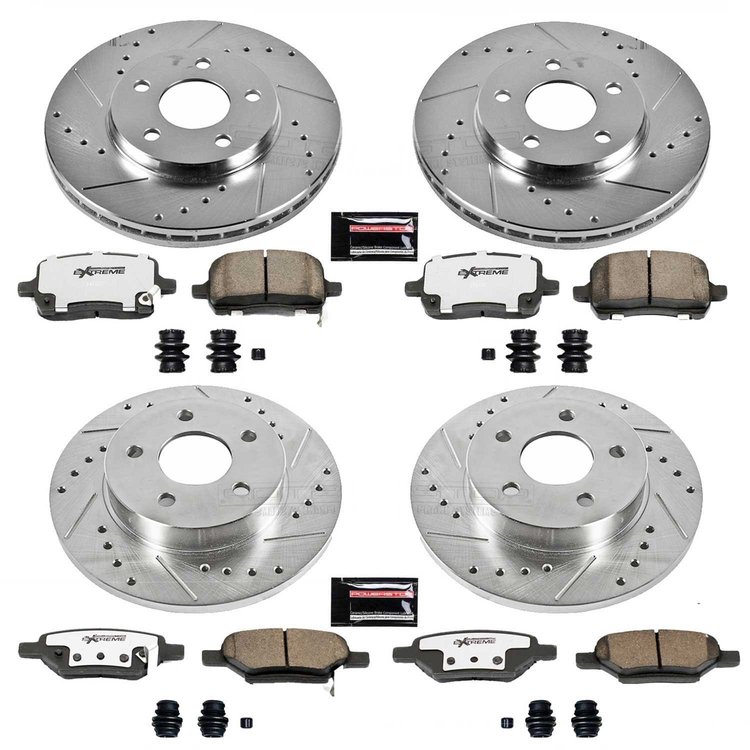 Z26 Brake Pads & Rotor Kit for Street