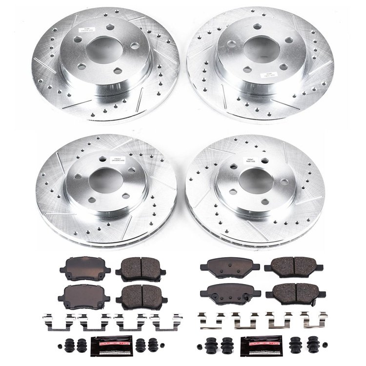 High Performance Brake Pads & Rotor Kit