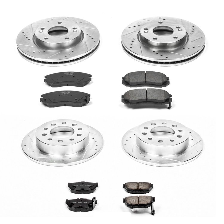 High Performance Brake Pads & Rotor Kit