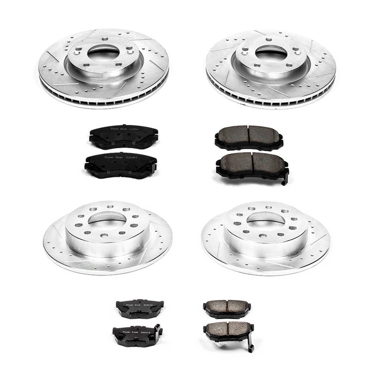 High Performance Brake Pads & Rotor Kit