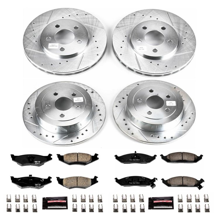 High Performance Brake Pads & Rotor Kit