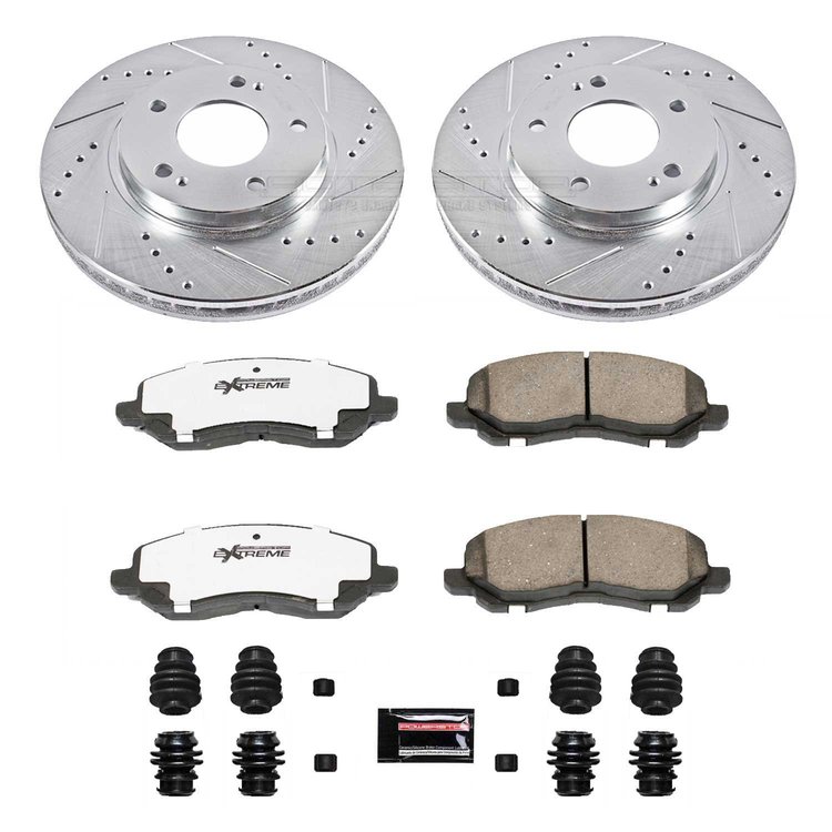 Z26 Brake Pads & Rotor Kit for Street