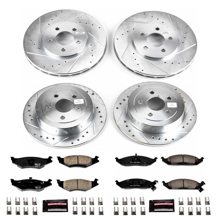 High Performance Brake Pads & Rotor Kit