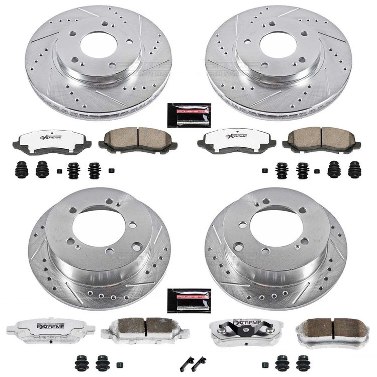 Z26 Brake Pads & Rotor Kit for Street