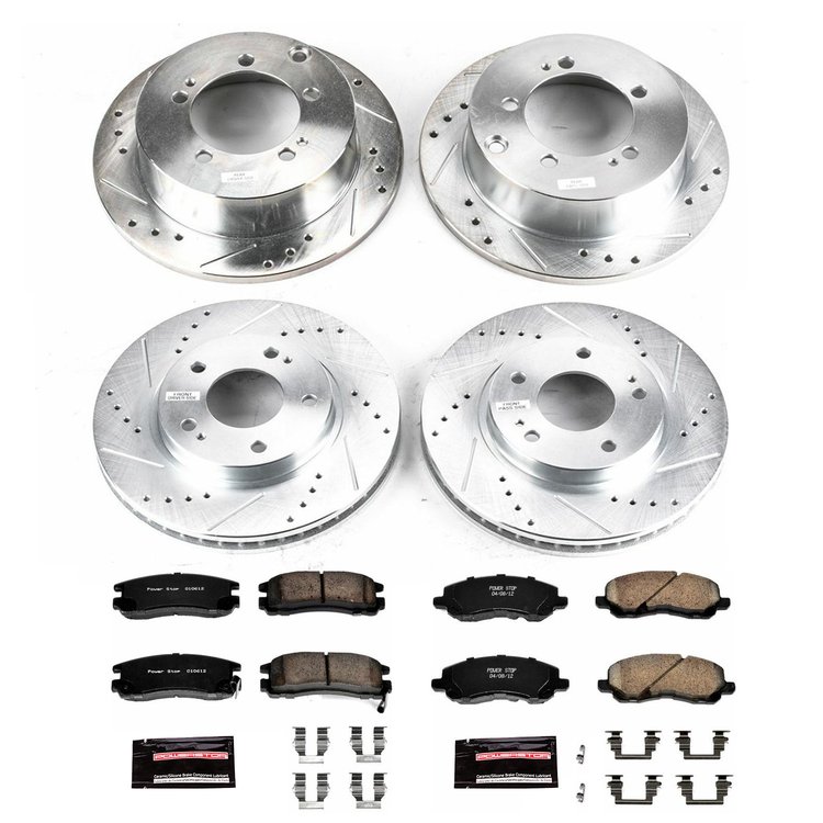 High Performance Brake Pads & Rotor Kit