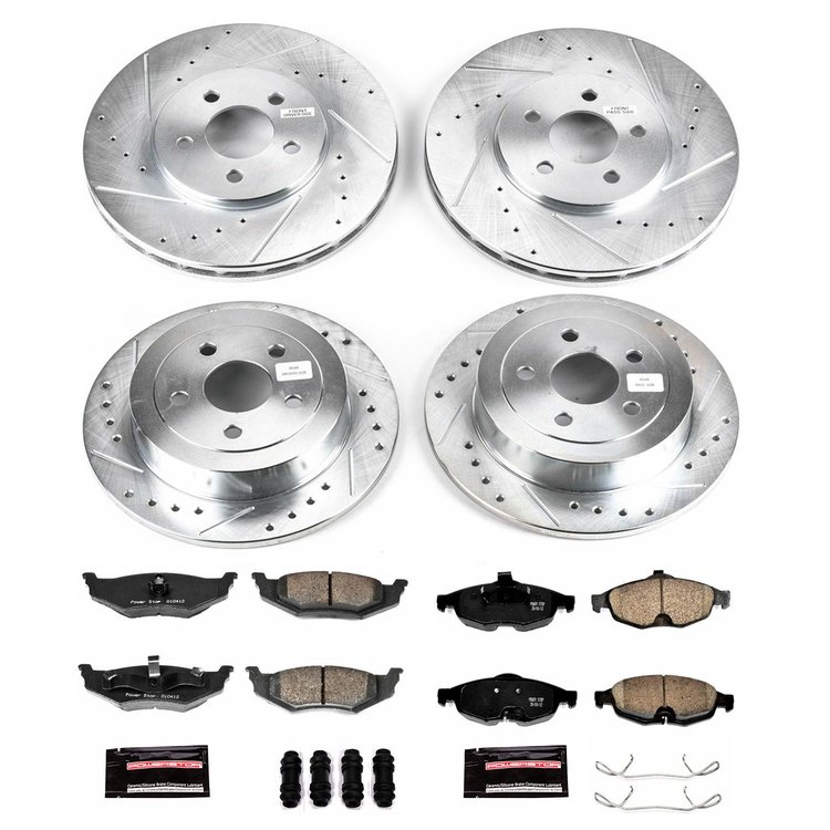 High Performance Brake Pads & Rotor Kit