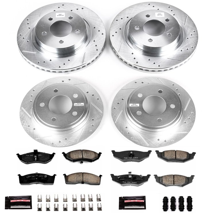 High Performance Brake Pads & Rotor Kit