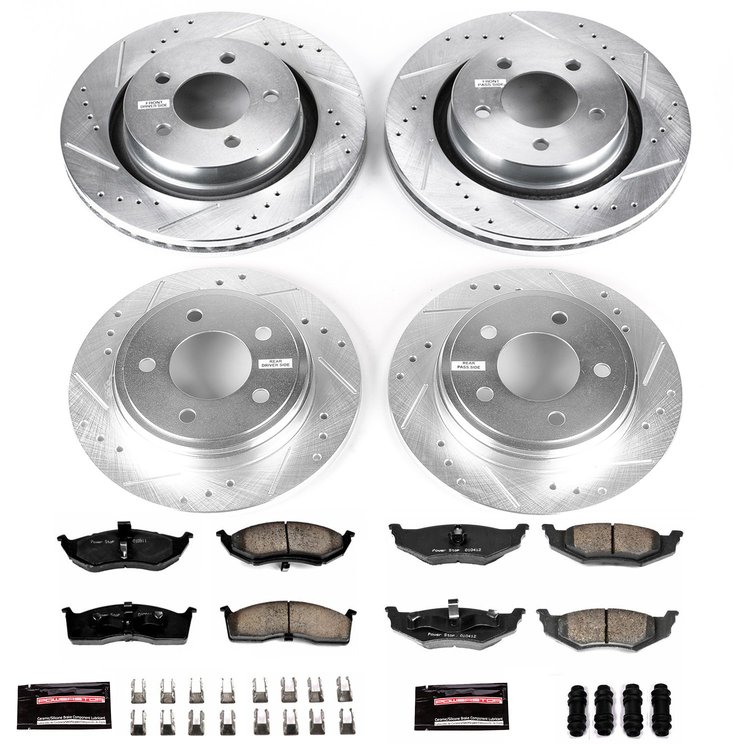 High Performance Brake Pads & Rotor Kit