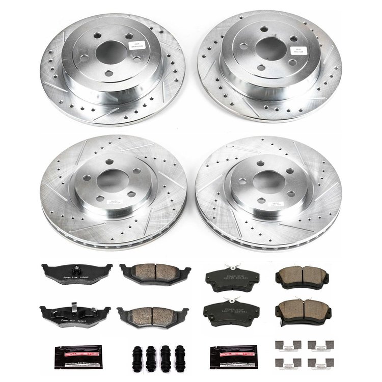 High Performance Brake Pads & Rotor Kit