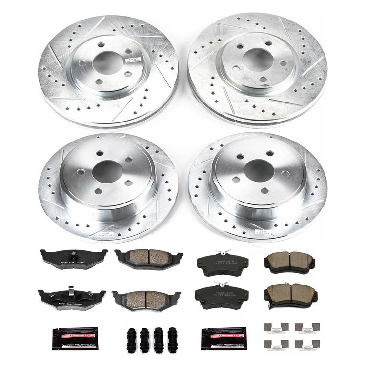 High Performance Brake Pads & Rotor Kit