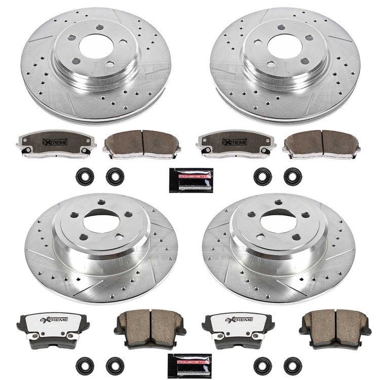 Z26 Brake Pads & Rotor Kit for Street
