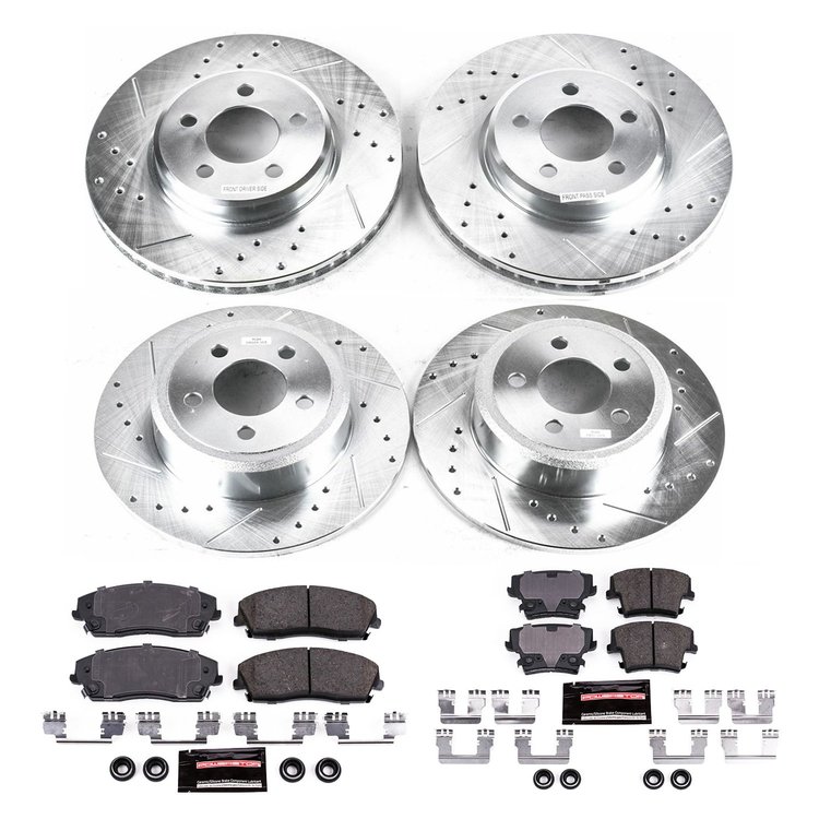High Performance Brake Pads & Rotor Kit