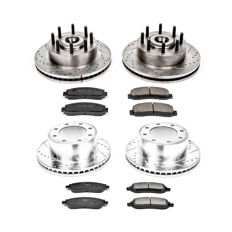 High Performance Brake Pads & Rotor Kit