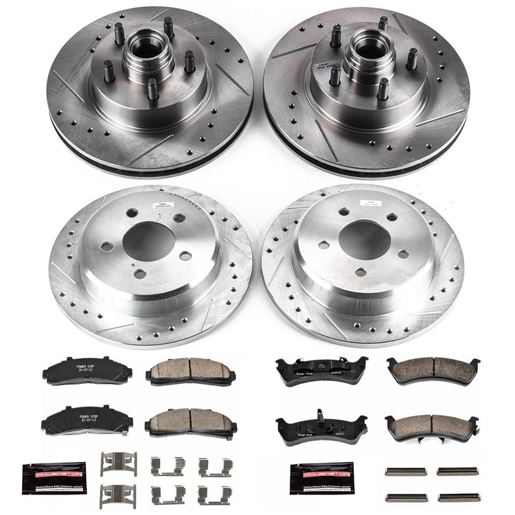 High Performance Brake Pads & Rotor Kit