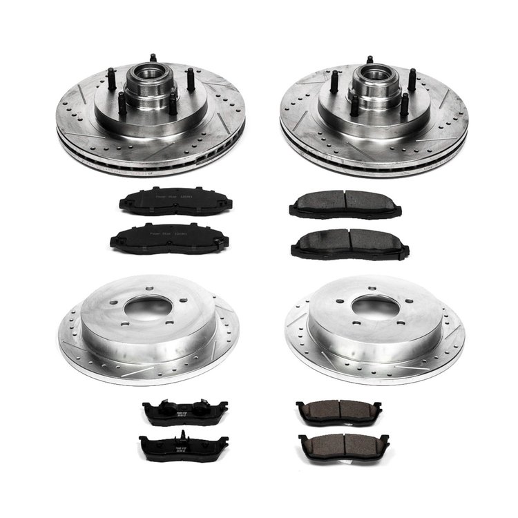 High Performance Brake Pads & Rotor Kit