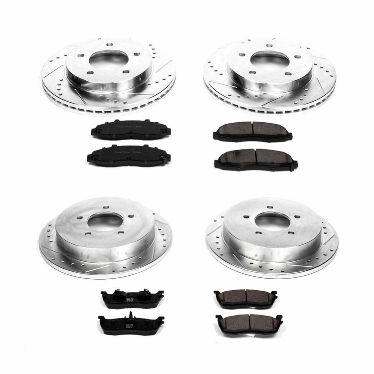 High Performance Brake Pads & Rotor Kit