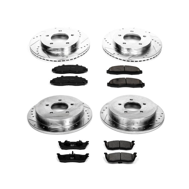High Performance Brake Pads & Rotor Kit