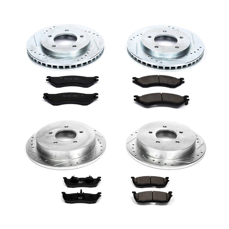 High Performance Brake Pads & Rotor Kit
