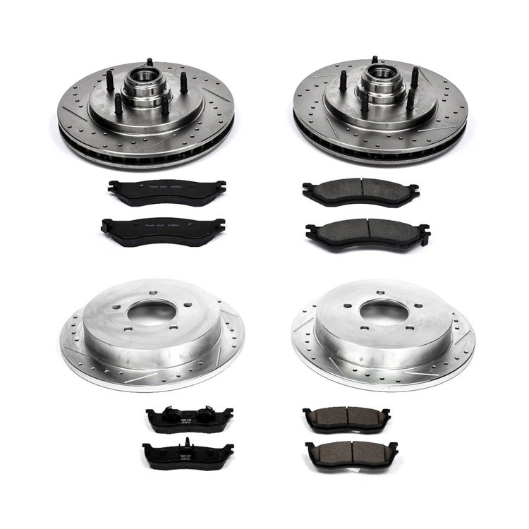 High Performance Brake Pads & Rotor Kit