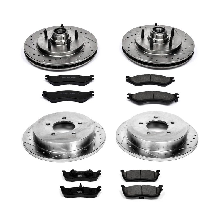 High Performance Brake Pads & Rotor Kit