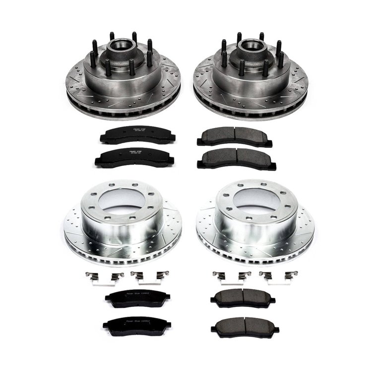High Performance Brake Pads & Rotor Kit