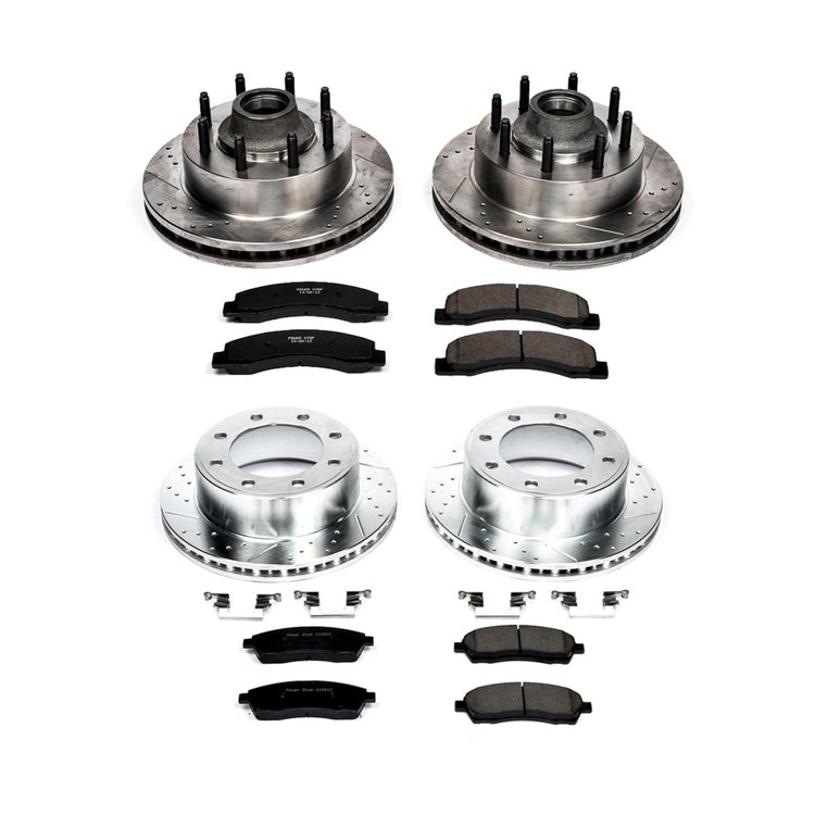 High Performance Brake Pads & Rotor Kit