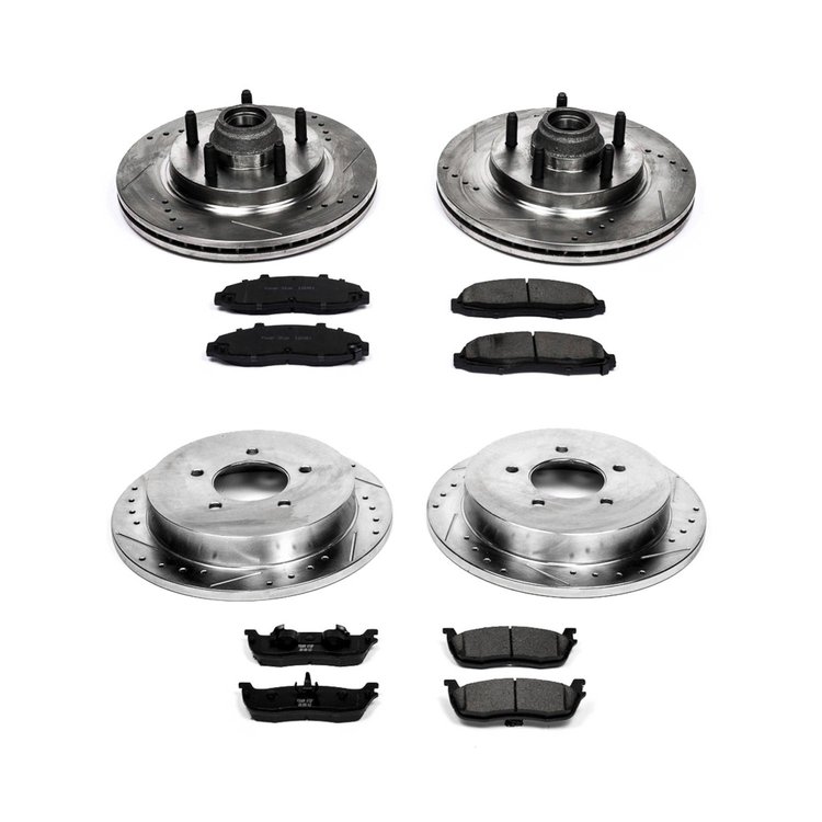 High Performance Brake Pads & Rotor Kit