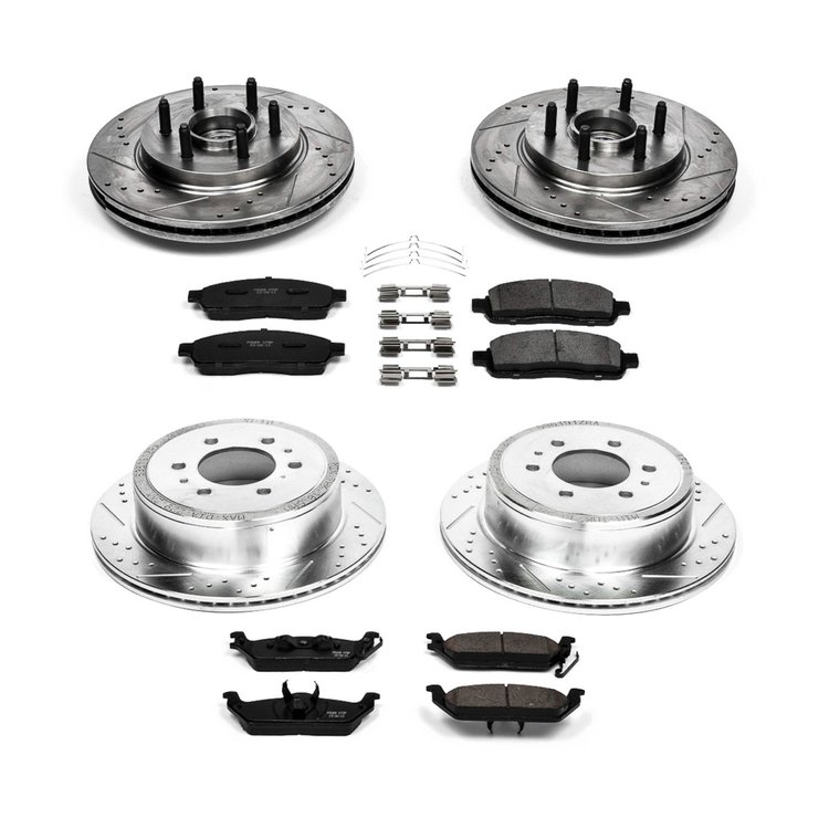 High Performance Brake Pads & Rotor Kit