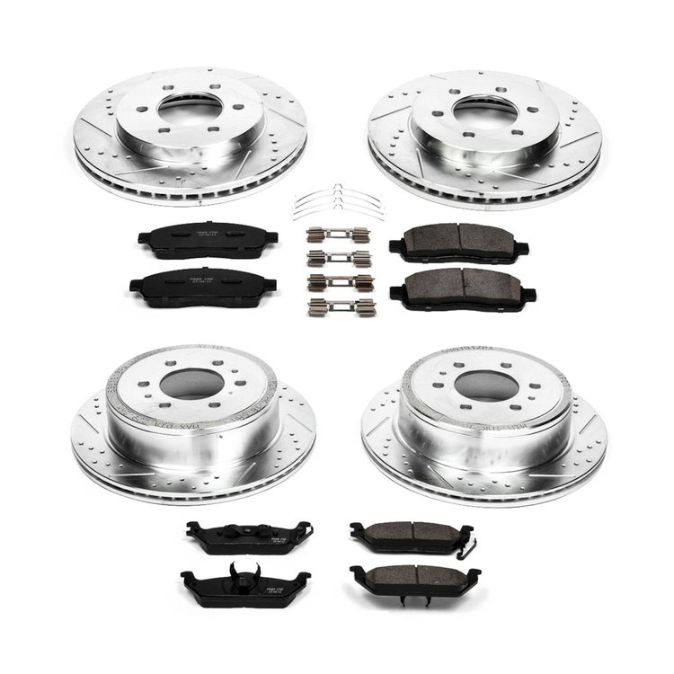 High Performance Brake Pads & Rotor Kit
