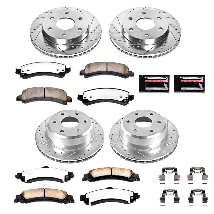 Z36 Truck and Tow Brake Pads & Rotor Kit